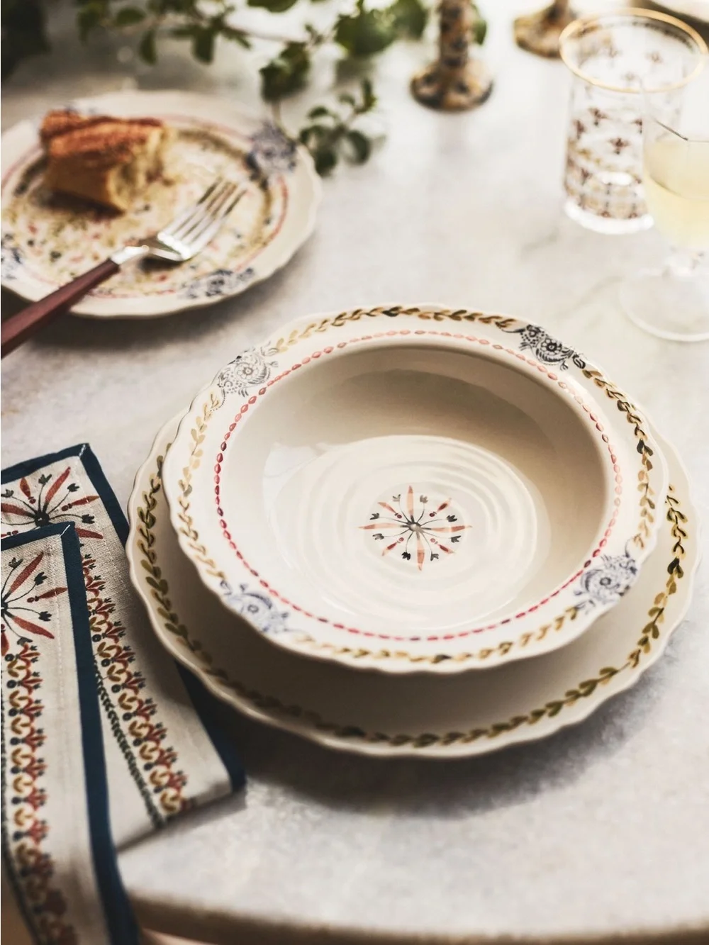 Mimi Thorrison Italian Hours Soup Bowls, Set of 4